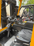 2018 COMBILIFT CB6000 6000 LB LP GAS FORKLIFT CUSHION 86/195" 3 STAGE MAST SIDE SHIFTING FORK POSITIONER 4911 HOURS STOCK # BF9469539-NCB