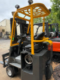 2018 COMBILIFT CB6000 6000 LB LP GAS FORKLIFT CUSHION 86/195" 3 STAGE MAST SIDE SHIFTING FORK POSITIONER 4911 HOURS STOCK # BF9469539-NCB
