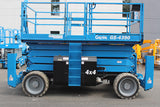 2018 GENIE GS4390RT SCISSOR LIFT 43' REACH DUAL FUEL PNEUMATIC WITH OUTRIGGERS 960 HOURS STOCK # BF9398129-NLE - United Lift LLC
