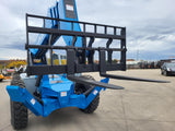 2014 GENIE GTH1056 10000 LB DIESEL TELESCOPIC FORKLIFT TELEHANDLER PNEUMATIC 4WD OUTRIGGERS 3770 HOURS STOCK # BF9741179-VAOH - United Lift Equipment LLC