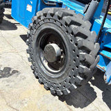 2019 GENIE GTH1056 10000 LB DIESEL TELESCOPIC FORKLIFT TELEHANDLER PNEUMATIC 4WD OUTRIGGERS OPEN CAB 3526 HOURS STOCK # BF9603589-WIBFL - United Lift LLC