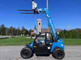 2023 GENIE GTH5519 5500 LB DIESEL TELESCOPIC FORKLIFT TELEHANDLER PNEUMATIC 4WD ENCLOSED HEATED CAB BRAND NEW STOCK # BF9711259-PAB - United Lift Equipment LLC