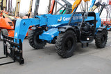 2017 GENIE GTH844 8000 LB DIESEL TELESCOPIC FORKLIFT TELEHANDLER PNEUMATIC 4WD AUXILIARY HYDRAULICS 2650 HOURS STOCK # BF9598179-NLE - United Lift LLC