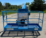 2014 GENIE S85 TELESCOPIC STRAIGHT BOOM LIFT AERIAL LIFT WITH JIB ARM 85' REACH DIESEL 4WD 2506 HOURS STOCK # BF9499539-WIB - United Lift LLC