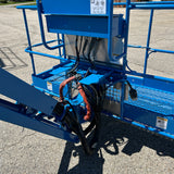 2014 GENIE S85 TELESCOPIC STRAIGHT BOOM LIFT AERIAL LIFT WITH JIB ARM 85' REACH DIESEL 4WD 2506 HOURS STOCK # BF9499539-WIB - United Lift LLC