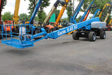 2019 GENIE S85XC TELESCOPIC STRAIGHT BOOM LIFT AERIAL LIFT WITH JIB ARM 85' REACH DIESEL 4WD 1716 HOURS STOCK # BF9948179-NLE - United Lift LLC
