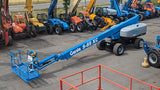 2019 GENIE S85XC TELESCOPIC STRAIGHT BOOM LIFT AERIAL LIFT WITH JIB ARM 85' REACH DIESEL 4WD 1716 HOURS STOCK # BF9948179-NLE - United Lift LLC