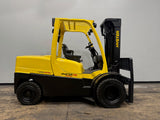 2015 HYSTER H110FT 11000 LB DIESEL FORKLIFT DUAL DRIVE PNEUMATIC 94/185" 3 STAGE MAST SIDE SHIFTER 2754 HOURS STOCK # BF9158829-ILE
