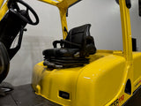 2015 HYSTER H110FT 11000 LB DIESEL FORKLIFT DUAL DRIVE PNEUMATIC 94/185" 3 STAGE MAST SIDE SHIFTER 2754 HOURS STOCK # BF9158829-ILE