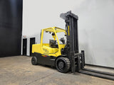 2022 HYSTER S200FT 20000 LB DIESEL FORKLIFT CUSHION 115/126" 2 STAGE MAST FORK POSITIONER 1158 HOURS STOCK # BF9427529-ILE