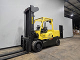 2022 HYSTER S200FT 20000 LB DIESEL FORKLIFT CUSHION 115/126" 2 STAGE MAST FORK POSITIONER 1158 HOURS STOCK # BF9427529-ILE