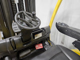 2022 HYSTER S200FT 20000 LB DIESEL FORKLIFT CUSHION 115/126" 2 STAGE MAST FORK POSITIONER 1158 HOURS STOCK # BF9427529-ILE