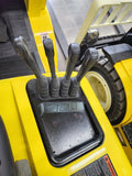 2005 HYSTER H55XM 5000 LB GASOLINE FORKLIFT PNEUMATIC 83/189" 3 STAGE MAST SIDE SHIFTING FORK POSITIONER 5467 HOURS STOCK # BF9151129-NXOH