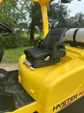 2018 HYSTER H80FT 8000 LB LP GAS FORKLIFT PNEUMATIC 94/194" 3 STAGE MAST SIDE SHIFTER 354 HOURS STOCK # BF9295129-TXB