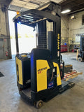 2023 HYSTER N45ZR3-16 4500 LB ELECTRIC REACH FORKLIFT 110/250 3 STAGE MAST SIDE SHIFTER 4 HOURS STOCK # BF9239579-NCB - United Lift LLC