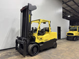 2021 HYSTER S200FT 20000 LB LP GAS FORKLIFT CUSHION 125/142" 2 STAGE MAST SIDE SHIFTER 1141 HOURS STOCK # BF9589249-ILE