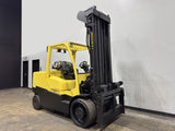 2021 HYSTER S200FT 20000 LB LP GAS FORKLIFT CUSHION 125/142" 2 STAGE MAST SIDE SHIFTER 1141 HOURS STOCK # BF9589249-ILE