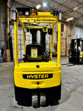 2021 HYSTER J30XNT 3000 LB 36V ELECTRIC FORKLIFT CUSHION 83/241" QUAD MAST SIDE SHIFTER 932 HOURS STOCK # BF998729-BUF
