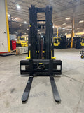 2019 YALE GLC080VXN 8000 LB LP GAS FORKLIFT CUSHION 95/206" 3 STAGE MAST SIDE SHIFTER 1214 HOURS STOCK # BF9138899-BUF