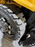 2023 CATERPILLAR/MITSUBISHI FGC25N 5000 LB LP GAS FORKLIFT CUSHION 83/187" 3 STAGE MAST SIDE SHIFTING FORK POSITIONER PLUMBED 4 WAYS TO CARRIAGE 888 HOURS STOCK # BF9115529-BUF