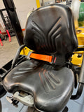 2023 CATERPILLAR/MITSUBISHI FGC30N 6000 LB LP GAS FORKLIFT CUSHION 83/186" 3 STAGE MAST 972 HOURS SIDE SHIFTING FORK POSITIONER STOCK # BF9125339-BUF