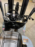 2017 TOYOTA 8FGCU32 6500 LB LP GAS FORKLIFT CUSHION 86/187" 3 STAGE MAST 1455 HOURS SIDE SHIFTING FORK POSITIONER PLUMBED 4 WAYS TO CARRIAGE STOCK # BF9102799-BUF