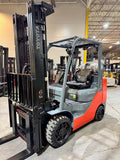 2022 TOYOTA 8FGCU30 6000 LB LP GAS FORKLIFT CUSHION 92/198" 3 STAGE MAST SIDE SHIFTER 714 HOURS STOCK # BF9128289-BUF
