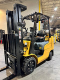 2023 CATERPILLAR/MITSUBISHI FGC25N 5000 LB LP GAS FORKLIFT CUSHION 83/187" 3 STAGE MAST SIDE SHIFTER 835 HOURS STOCK # BF9128749-BUF