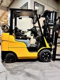 2023 CATERPILLAR/MITSUBISHI FGC25N 5000 LB LP GAS FORKLIFT CUSHION 83/187" 3 STAGE MAST SIDE SHIFTER 835 HOURS STOCK # BF9128749-BUF