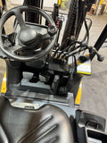 2023 CATERPILLAR/MITSUBISHI FGC30N 6000 LB LP GAS FORKLIFT CUSHION 83/186" 3 STAGE MAST 972 HOURS SIDE SHIFTING FORK POSITIONER STOCK # BF9125339-BUF