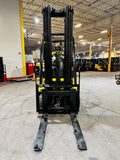 2024 YALE GLC060VX 6000 LB LP GAS FORKLIFT CUSHION 97/211" 3 STAGE MAST SIDE SHIFTER 612 HOURS STOCK # BF9117549-BUF