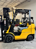2023 CATERPILLAR/MITSUBISHI FGC25N 5000 LB LP GAS FORKLIFT CUSHION 83/187" 3 STAGE MAST SIDE SHIFTER 835 HOURS STOCK # BF9128749-BUF