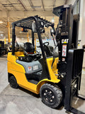 2023 CATERPILLAR/MITSUBISHI FGC25N 5000 LB LP GAS FORKLIFT CUSHION 83/187" 3 STAGE MAST SIDE SHIFTER 835 HOURS STOCK # BF9128749-BUF