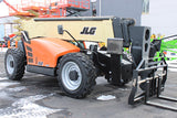 2016 JLG 1255 12000 LB DIESEL TELESCOPIC FORKLIFT TELEHANDLER PNEUMATIC 4WD OUTRIGGERS CAB WITH HEAT AND AC 3350 HOURS STOCK # BF91198729-NLE - United Lift Equipment LLC
