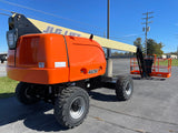 2013 JLG 460SJ TELESCOPIC STRAIGHT BOOM LIFT AERIAL LIFT WITH JIB ARM 46' REACH DUAL FUEL 4WD 3042 HOURS STOCK # BF9389129-PAB - United Lift Equipment LLC