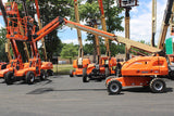 2019 JLG 460SJ STRAIGHT BOOM LIFT AERIAL LIFT WITH JIB ARM 46' REACH DIESEL 4WD 1302 HOURS STOCK # BF9429569-NLE - United Lift LLC