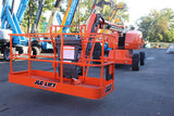 2022 JLG 460SJ TELESCOPIC STRAIGHT BOOM LIFT AERIAL LIFT WITH JIB ARM 46' REACH DIESEL 4WD 2621 HOURS STOCK # BF9545279-NLE