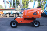 2022 JLG 460SJ TELESCOPIC STRAIGHT BOOM LIFT AERIAL LIFT WITH JIB ARM 46' REACH DIESEL 4WD 2621 HOURS STOCK # BF9545279-NLE