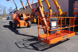 2020 JLG 660SJ TELESCOPIC BOOM LIFT AERIAL LIFT WITH JIB ARM 66' REACH DIESEL 4WD 1405 HOURS STOCK # BF9598739-NLE - United Lift LLC
