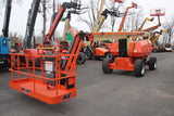 2016 JLG 800AJ TELESCOPIC ARTICULATING BOOM LIFT AERIAL LIFT WITH JIB ARM 80' REACH DIESEL 4WD 2321 HOURS STOCK # BF9649729-NLE - United Lift LLC