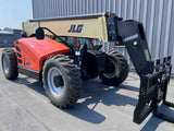 2020 JLG 943 9000 LB DIESEL TELESCOPIC FORKLIFT TELEHANDLER PNEUMATIC 4WD ENCLOSED CAB WITH HEAT AND AC 4612 HOURS STOCK # BF9795149-PAB - United Lift LLC