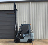 2009 NISSAN MP1F1A20LV 4000 LB LP GAS FORKLIFT PNEUMATIC TIRE 84/130 2 STAGE MAST 6233 HOURS STOCK # BF9119749-ARB - United Lift LLC