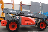 2016 SKYJACK SJ1056TH 10000 LB DIESEL TELESCOPIC FORKLIFT TELEHANDLER PNEUMATIC 4WD HEATED CAB OUTRIGGERS 2731 HOURS STOCK # BF9649759-NLE - United Lift LLC