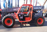 2022 SKYJACK SJ843TH 8000 LB DIESEL TELESCOPIC FORKLIFT TELEHANDLER PNEUMATIC 4WD 747 HOURS STOCK # BF964785-NLE