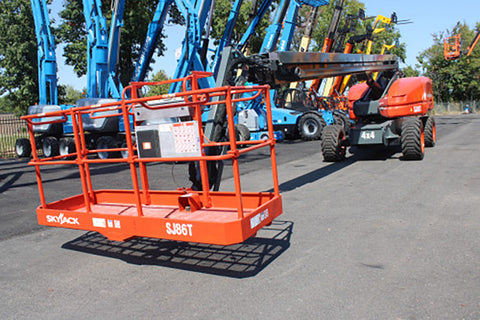 2019 SKYJACK SJ86T STRAIGHT BOOM LIFT AERIAL LIFT WITH JIB ARM 86' REACH DIESEL 1504 HOURS STOCK # BF9897769-NLE - United Lift LLC