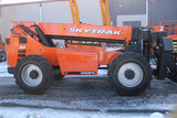 2019 JLG SKYTRAK 10054 10000 LB DIESEL TELESCOPIC FORKLIFT TELEHANDLER PNEUMATIC 4WD OUTRIGGERS ENCLOSED CAB WITH HEAT AND AC 1736 HOURS STOCK # BF9948129-NLE - United Lift LLC