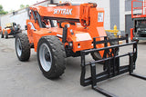 1995 SKYTRAK 6036 6000 LB DIESEL TELESCOPIC FORKLIFT TELEHANDLER PNEUMATIC 4WD HEATED CAB 1995 HOURS STOCK # BF9498529-NLE - United Lift LLC