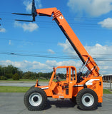 2013 SKYTRAK 6042 6000 LB DIESEL TELESCOPIC FORKLIFT TELEHANDLER PNEUMATIC 4WD 3253 HOURS STOCK # BF9499139-PAB - United Lift Equipment LLC