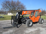 2024 SKYTRAK 6042 6000 LB DIESEL TELESCOPIC FORKLIFT TELEHANDLER PNEUMATIC 4WD ENCLOSED CAB WITH HEAT AND A/C BRAND NEW STOCK # BF91101189-VAOH - United Lift LLC