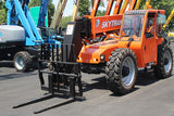 2016 SKYTRAK 8042 8000 LB DIESEL TELESCOPIC FORKLIFT TELEHANDLER PNEUMATIC 4WD 2375 ENCLOSED HEATED CAB HOURS STOCK # BF9629779-NLE - United Lift LLC